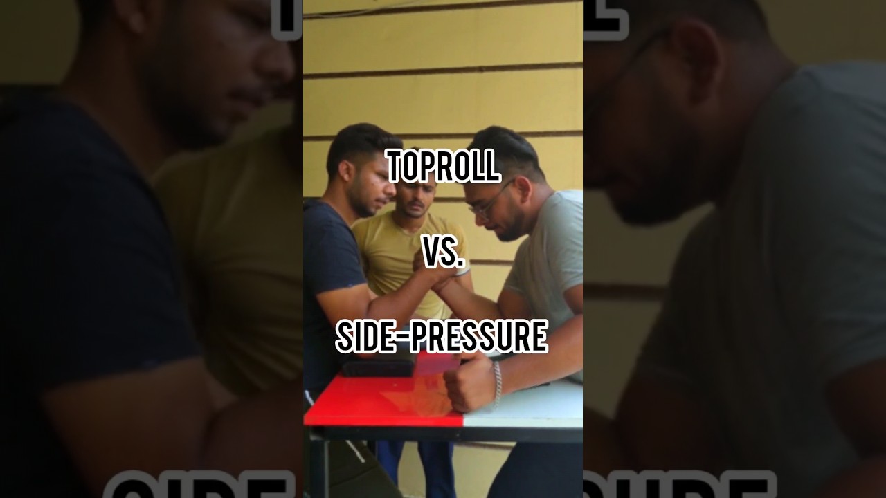 How To Counter Toproll💪 | Arm Wrestling Tricks #armwrestling #shorts #viral