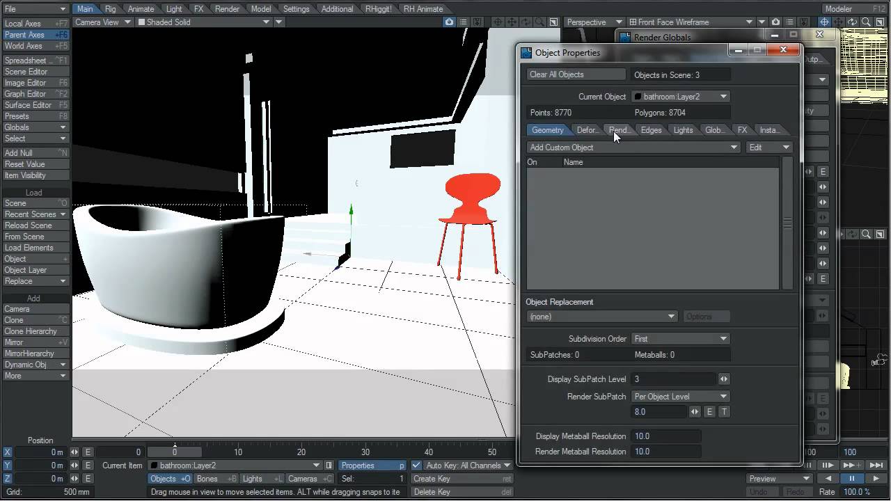 Global Illumination Rendering