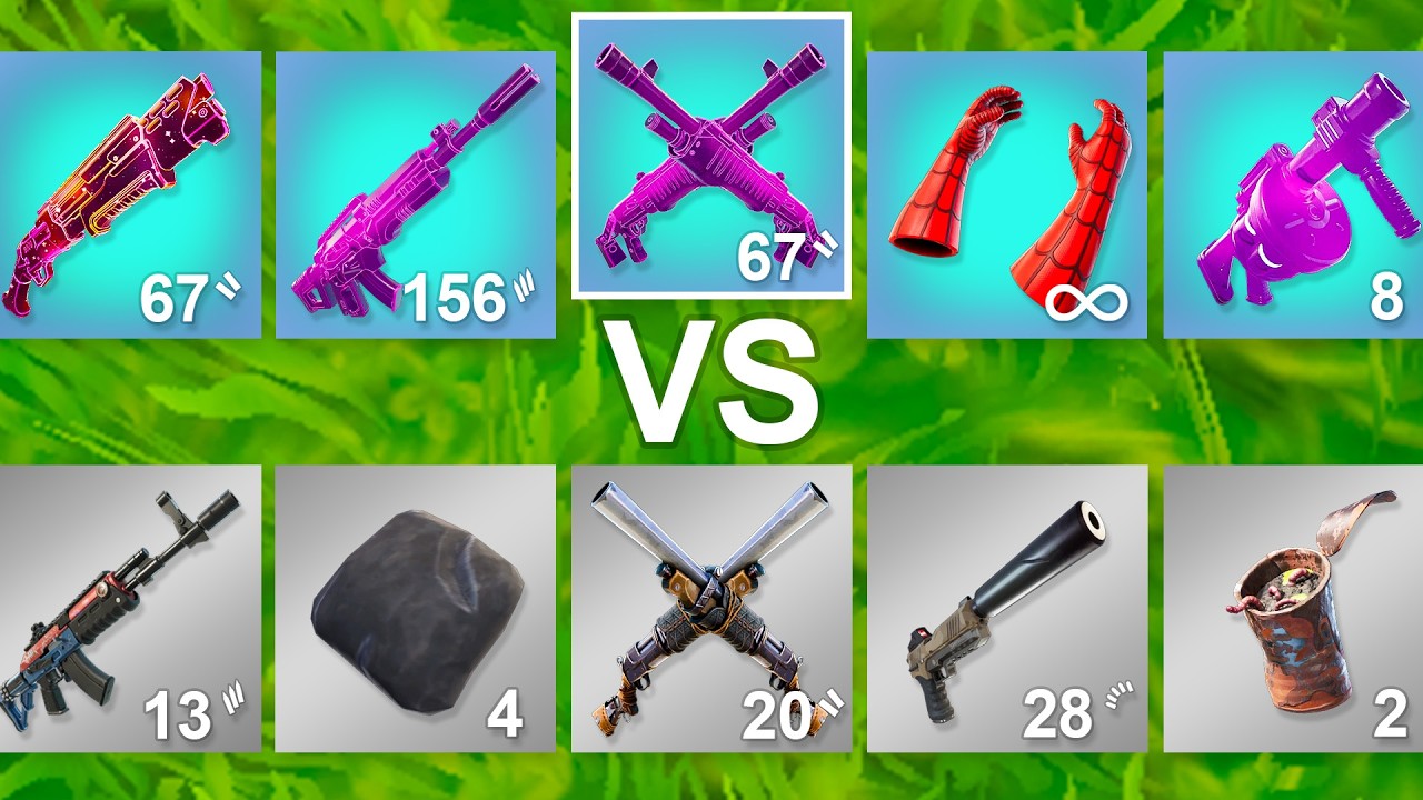 Fortnite: у всех есть экзотические предметы, а не обычные!