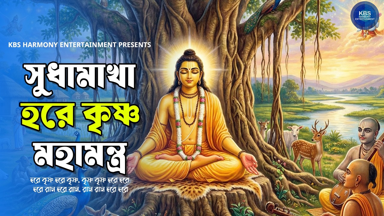 সুধামাখা হরে কৃষ্ণ মহামন্ত্র | Sudhamakha Hare Krishna Mahamantra | ভোরের মধুমাখা হরিনাম