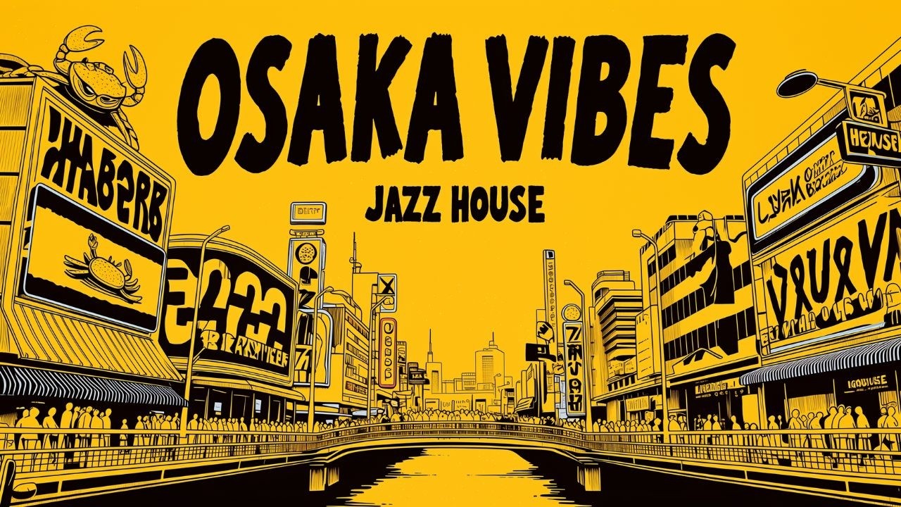 Jazz House Mix  | OSAKA VIBES : Elegant Night Grooves & Chill (Inspired by BOLDEN, berlioz)
