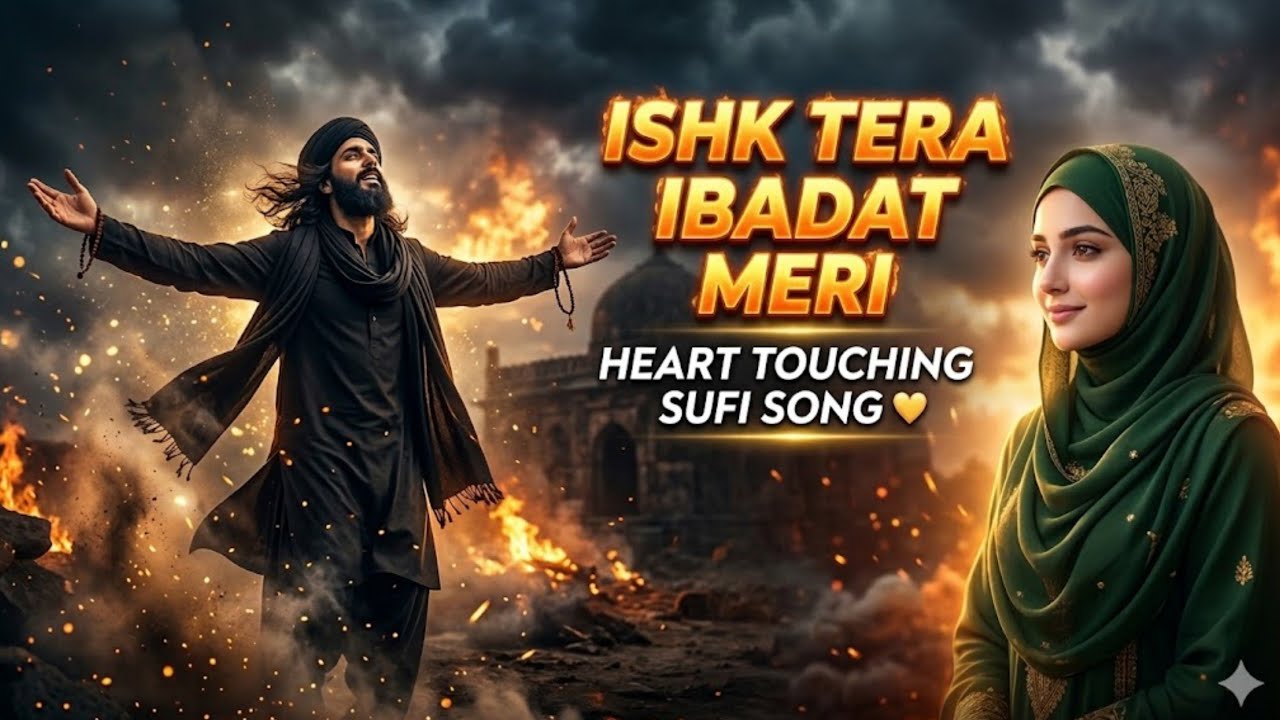 इश्क़ तेरा इबादत मेरी ❤️ | Heart Touching Sufi Qawwali 2026 | New Hindi Islamic Song