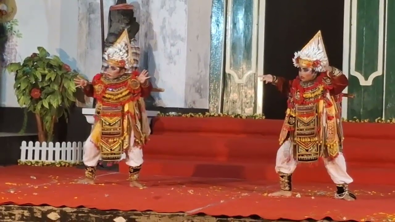 Tari baris tunggal.