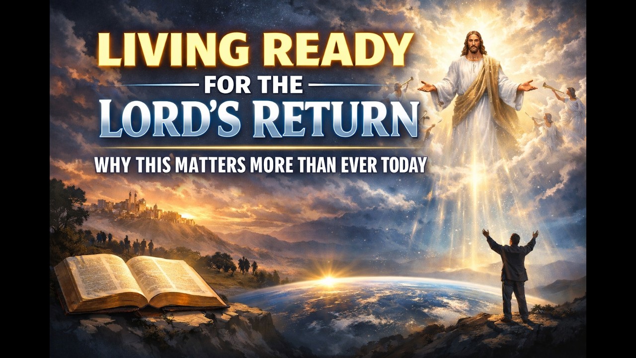 LIVING READY FOR THE LORD’S RETURN - Why This Matters More Than Ever Today.