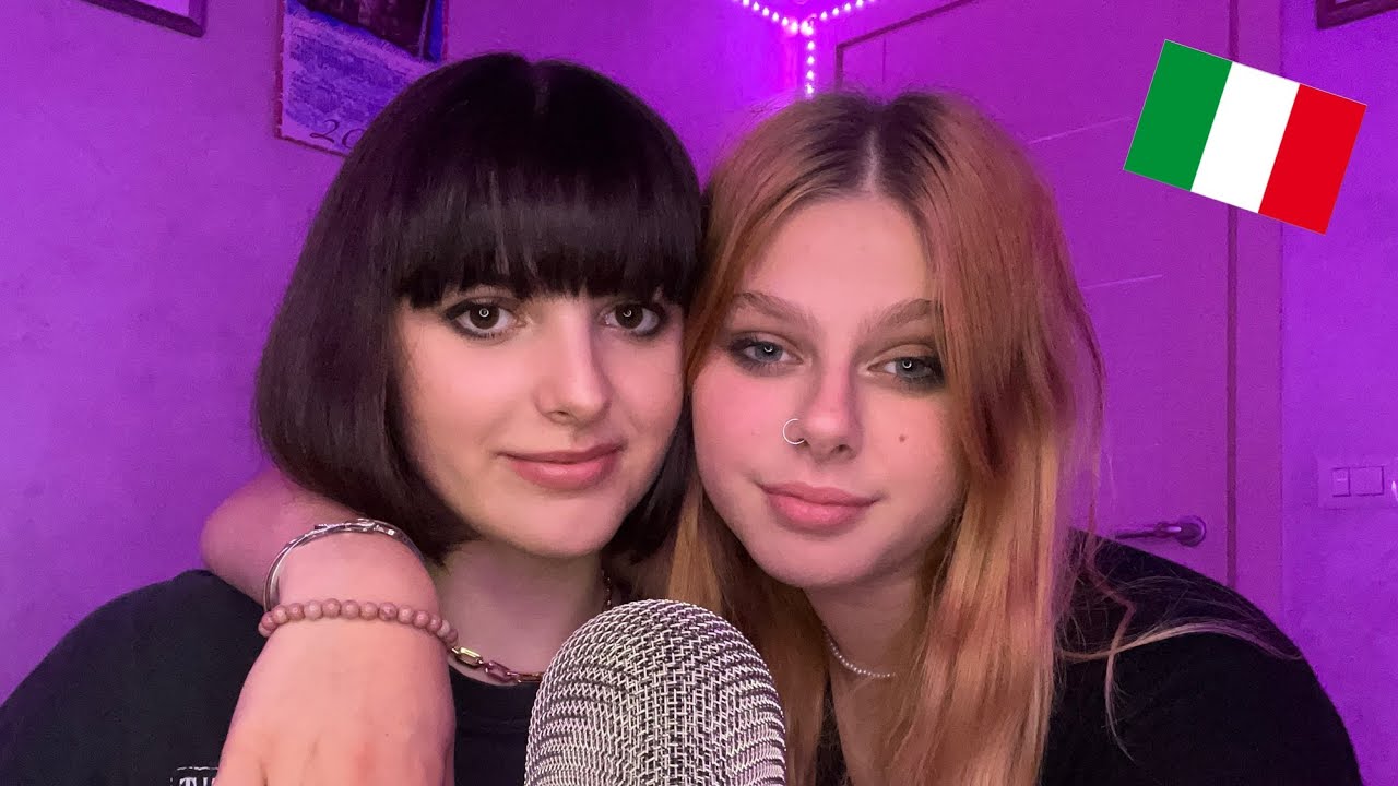 My Friend Tries ASMR… (in Italian)🇮🇹