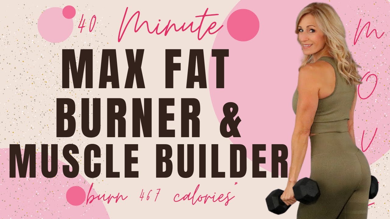 40 Minute Max Fat BURNER & Muscle BUILDER | Total Body Cardio & Strength Workout