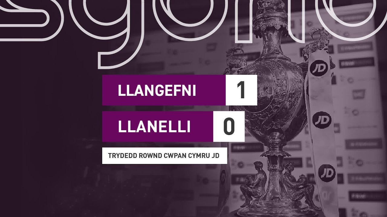 Llangefni 1-0 Llanelli | Cwpan Cymru JD