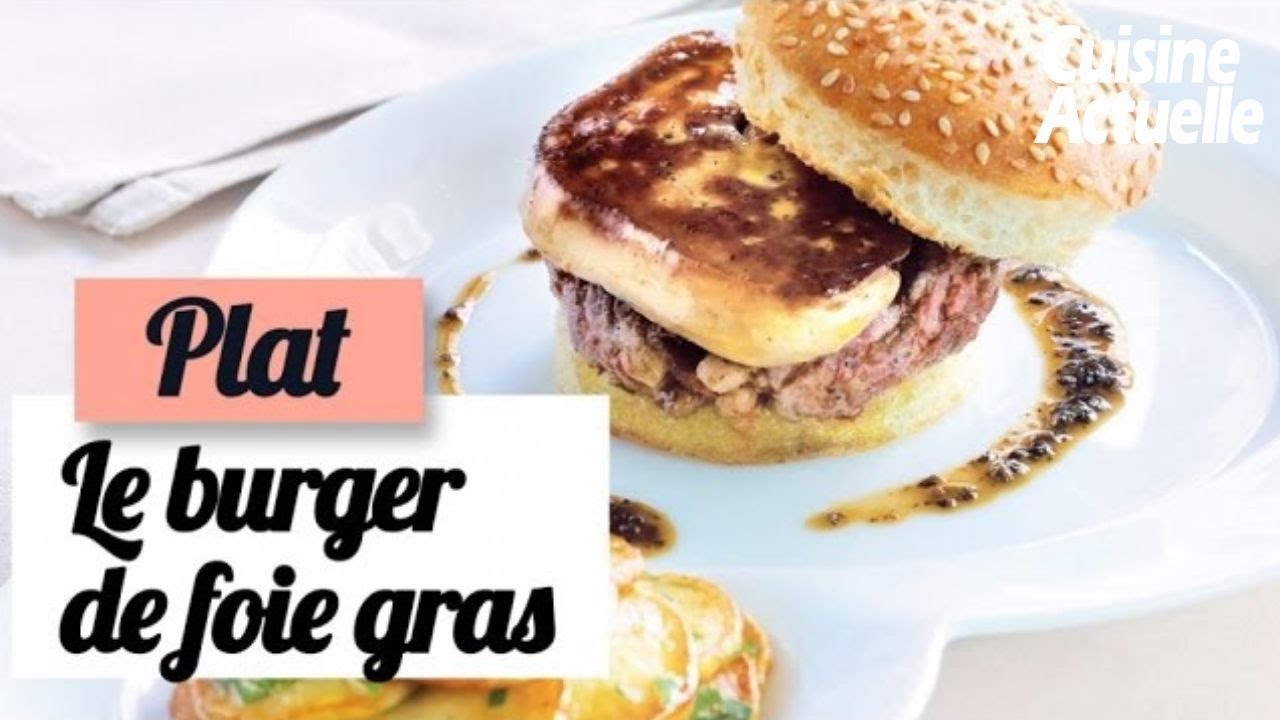 Burger au Foie Gras de Canard 🥩✨ | Recette Gourmande & Facile par le Chef Éric Frechon