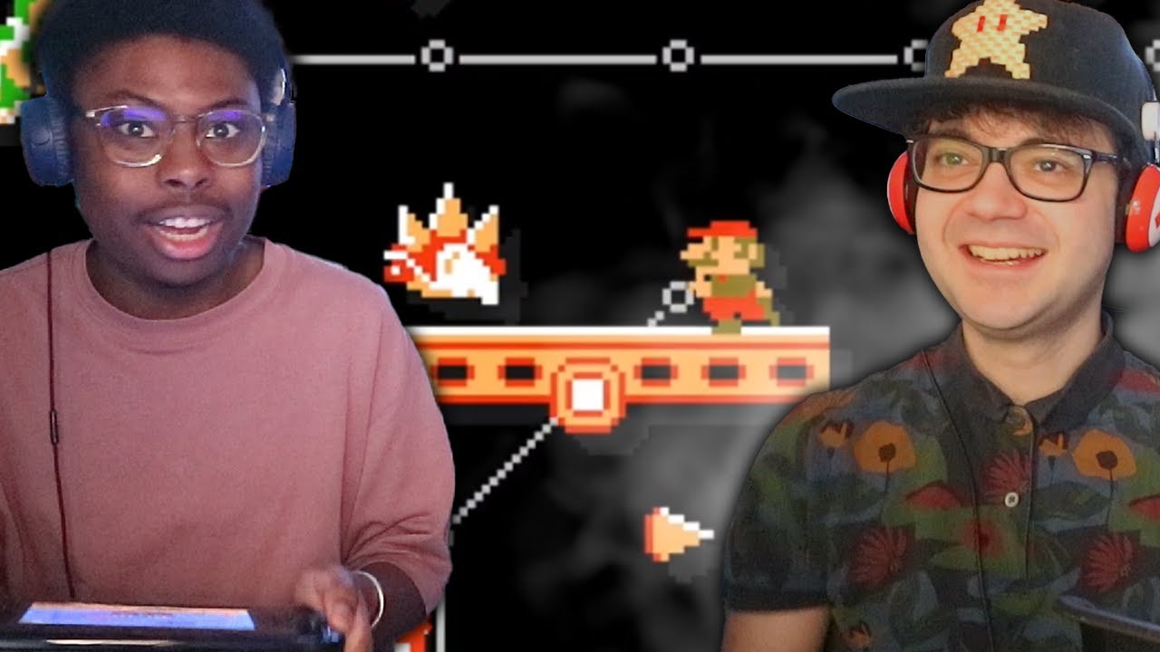 On rejoue avec ADAMA à mes vieux niveaux SUPER MARIO MAKER WII U !