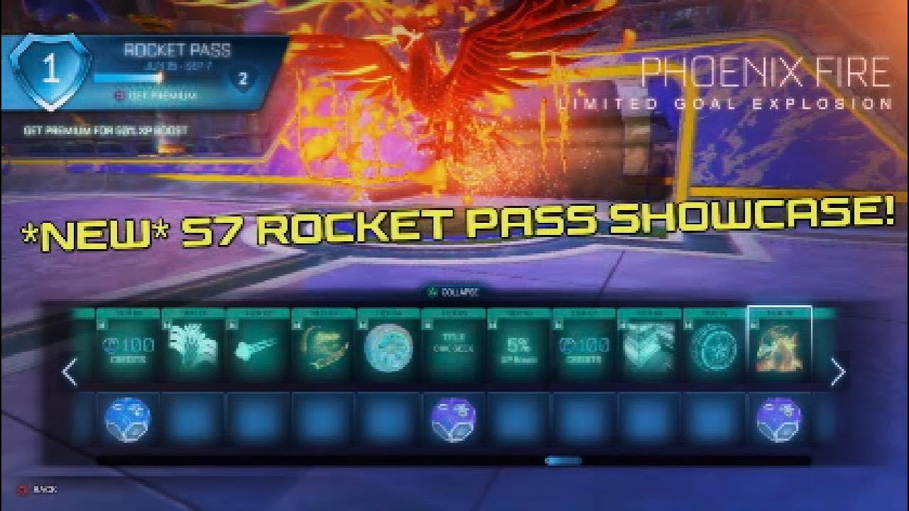 *NEW* Rocket Pass Season 7 Showcase - Rocket League