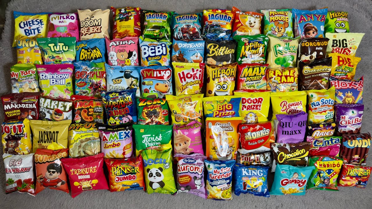 BANYAK BANGET 70 MACAM CIKI BERHADIAH‼️ UNBOXING SNACK BERHADIAH UANG