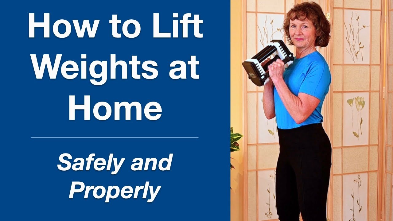 How to Lift Weights at Home