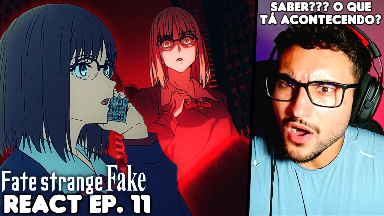 QUEM É AYAKA SAJYOU??? React Fate/Strange Fake EP. 11