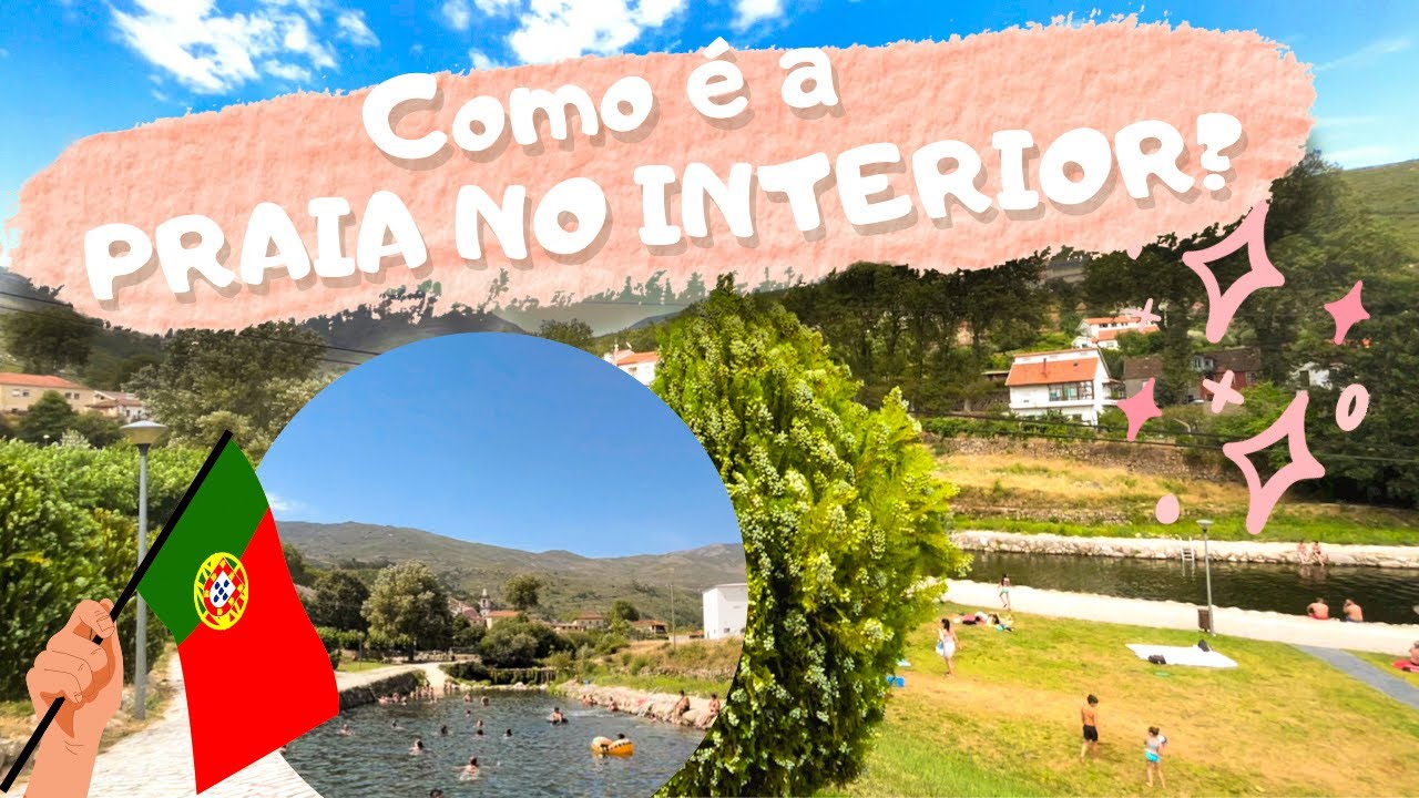 Conheci mais um lugar INCRÍVEL em Portugal | Praia Fluvial de Unhais da Serra | Serra da Estrela