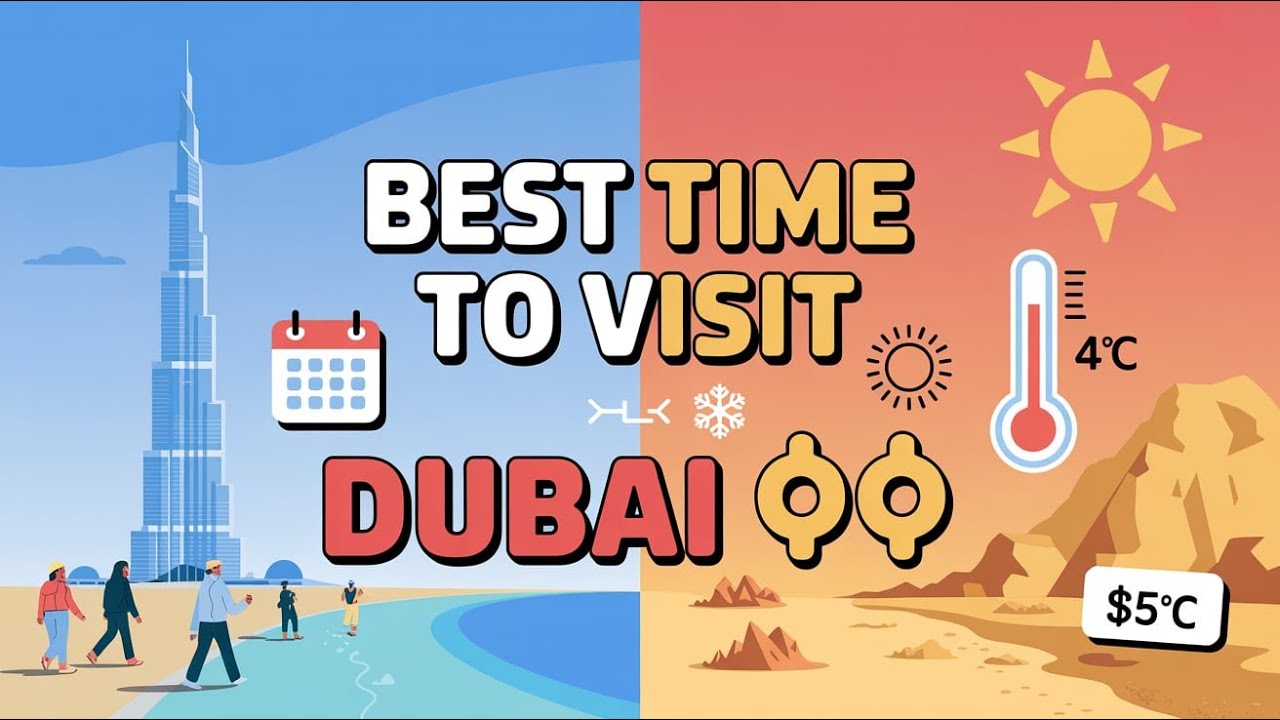 Best Time to Visit Dubai in 2025 | Weather, Events & Travel Tips. #dubaitravel #besttimetovisit