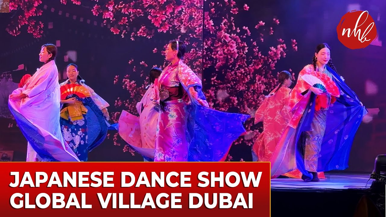 Japanese Traditional Dance Performance | Global Village Dubai 2024-25 Season 29