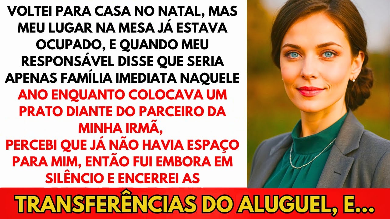 Voltei Pro Natal, Mas Meu Lugar À Mesa Foi Dado. 