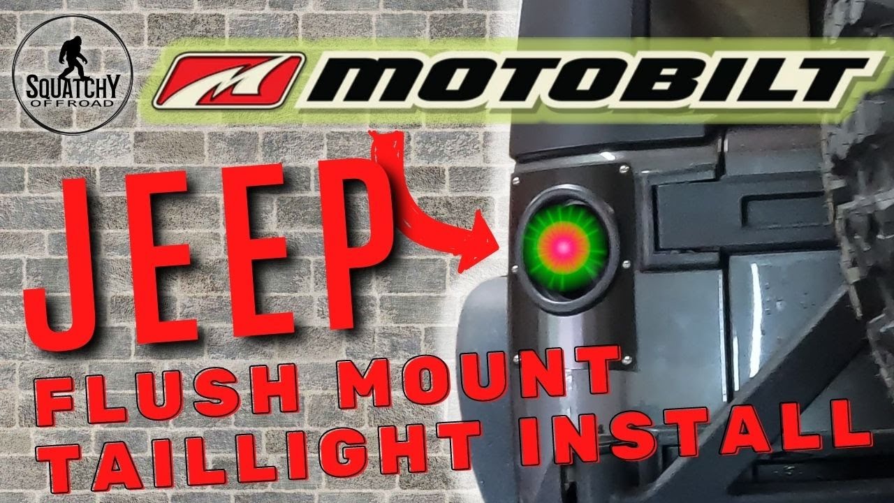 @Motobilt_inc JKU TAILLIGHT CONVERSION INSTALL