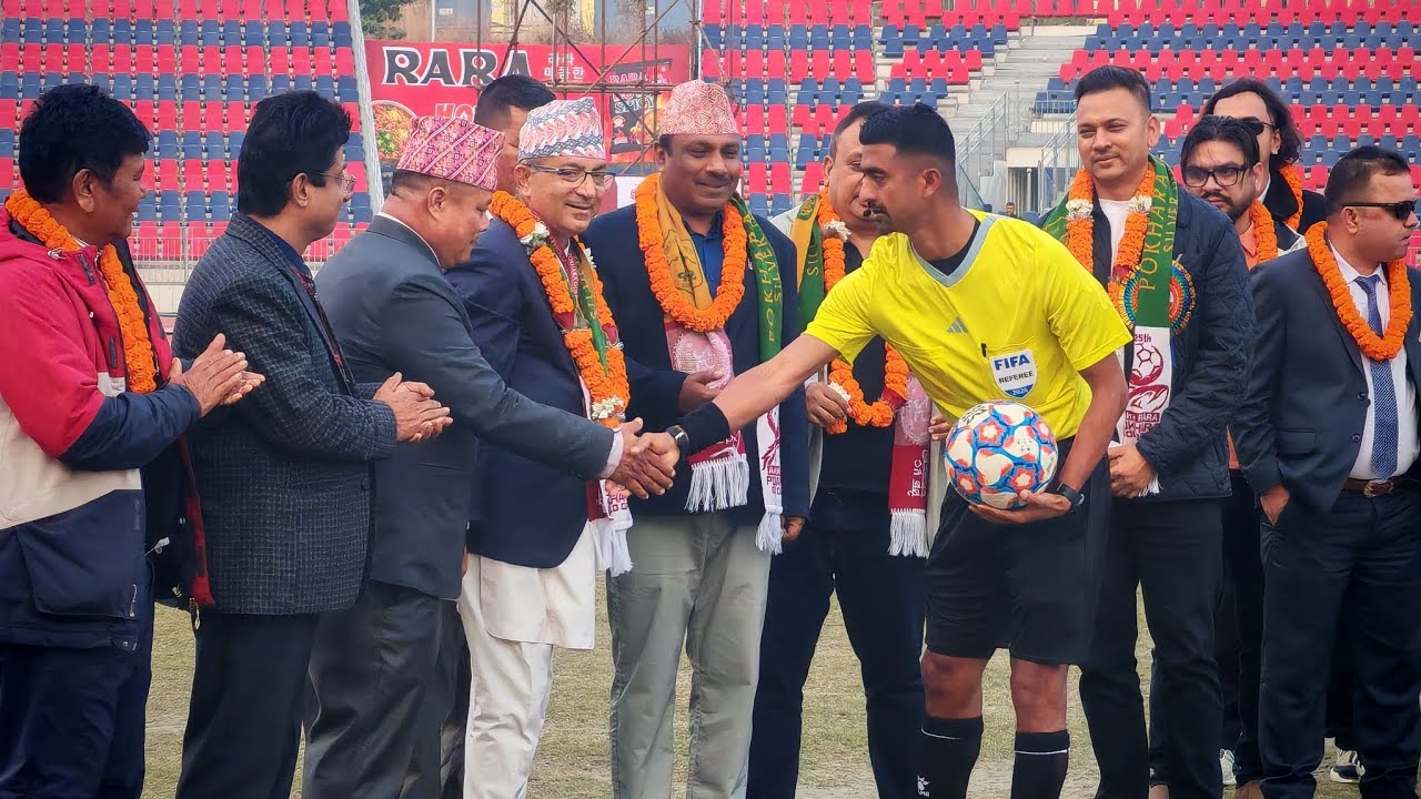 AHA Rara Pokhara Gold Cup l Opening Ceremony ! Preety Rai l #viralvideo 