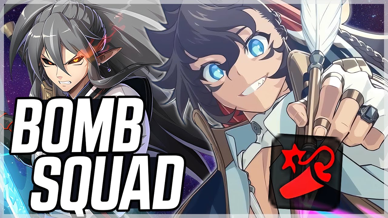 RAN LEADS THE BOMB SQUAD TO DESTROY GUILD WAR (ft. Light Cidd, Pflan & Siseria) - Epic Seven