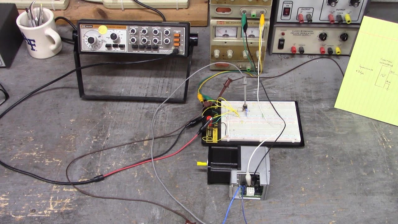 Testing the Schneider Electric Lexium Integrated Drive