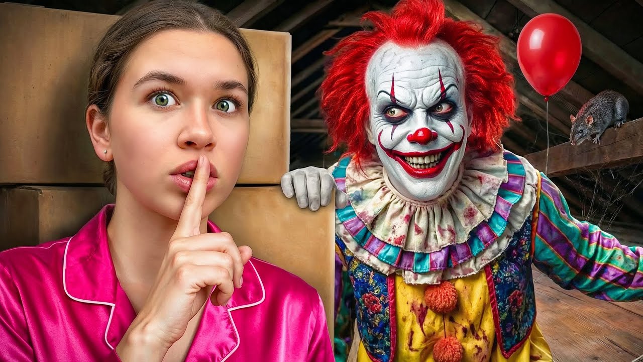 CREEPY CLOWN BROKE INTO Our House At 3AM!
