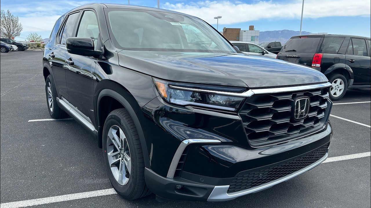 2023 Honda Pilot Ex-l - Crystal Black Pearl - Walkaround
