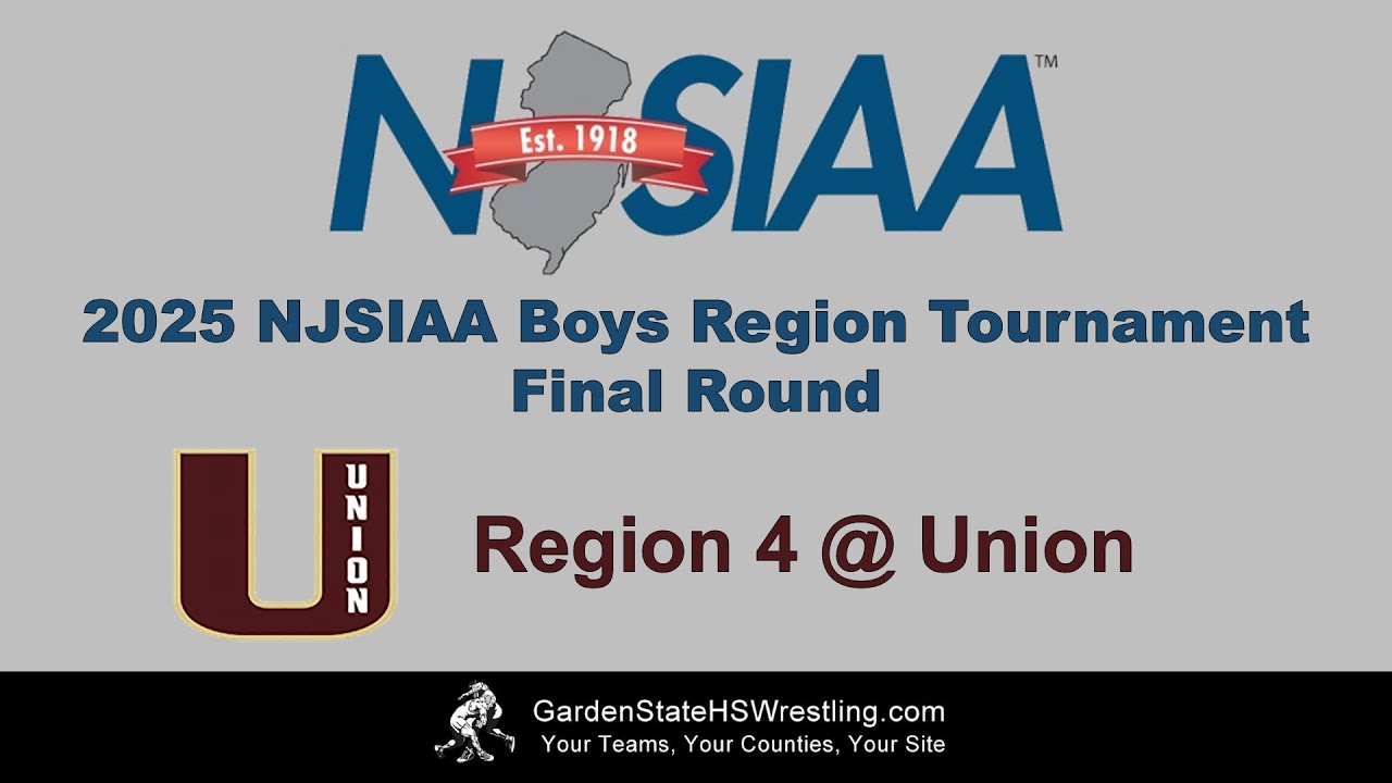 2025 NJSIAA Region 4 Tournament Final Round @ Union