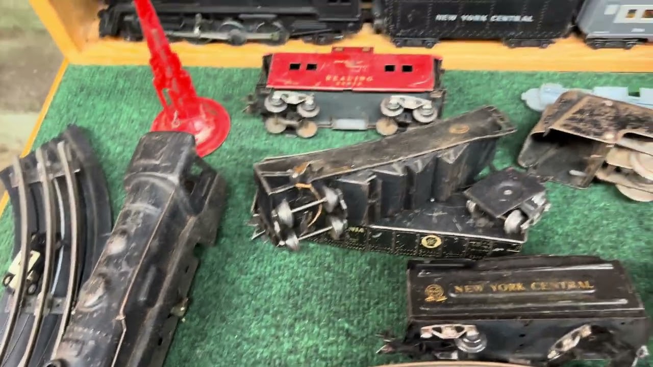 The Art of Marx Trains Part 12: A Pig in a Poke Prewar 3/16 Scale Freight Set