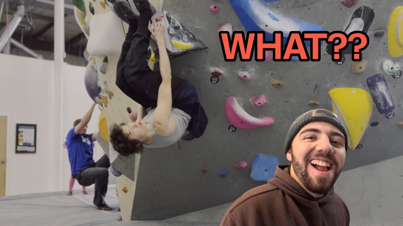Noobs Try Bouldering (WORST CLIMBERS EVER?!)