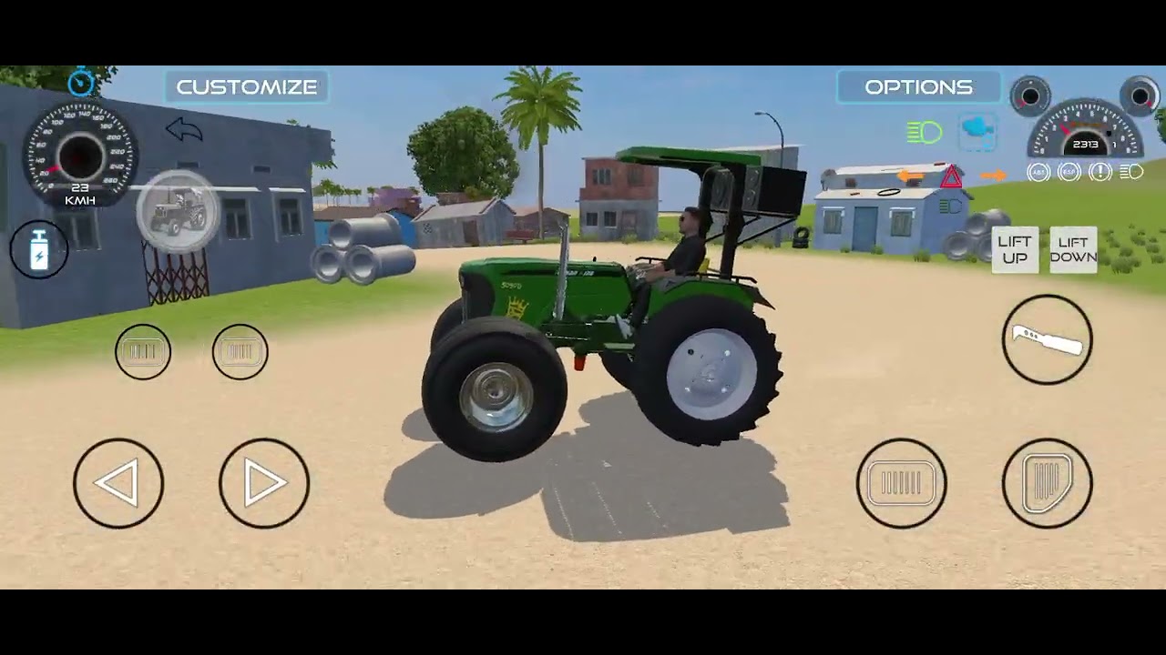 आज तो tractor ready kar diya और स्टंट भी मार दिये