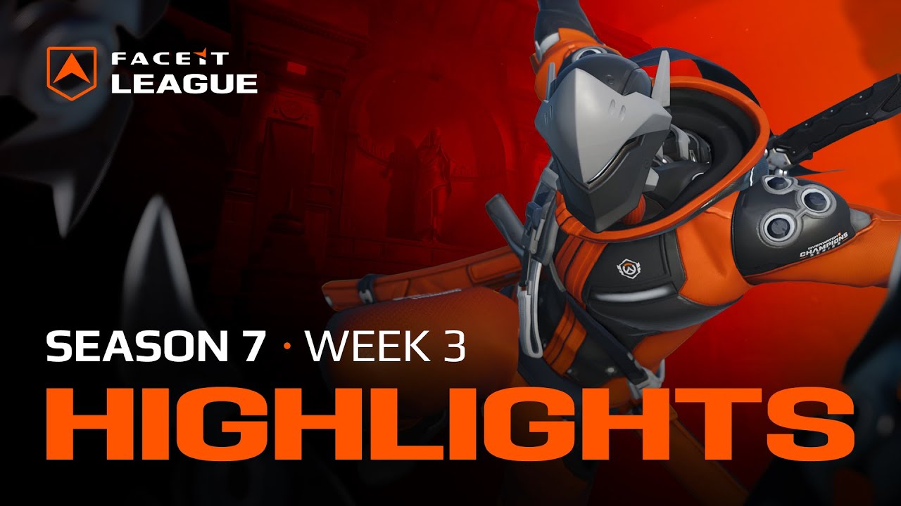 FACEIT League Best Plays of the Week | Season 7 &bull; Week 3 | Overwatch Montage