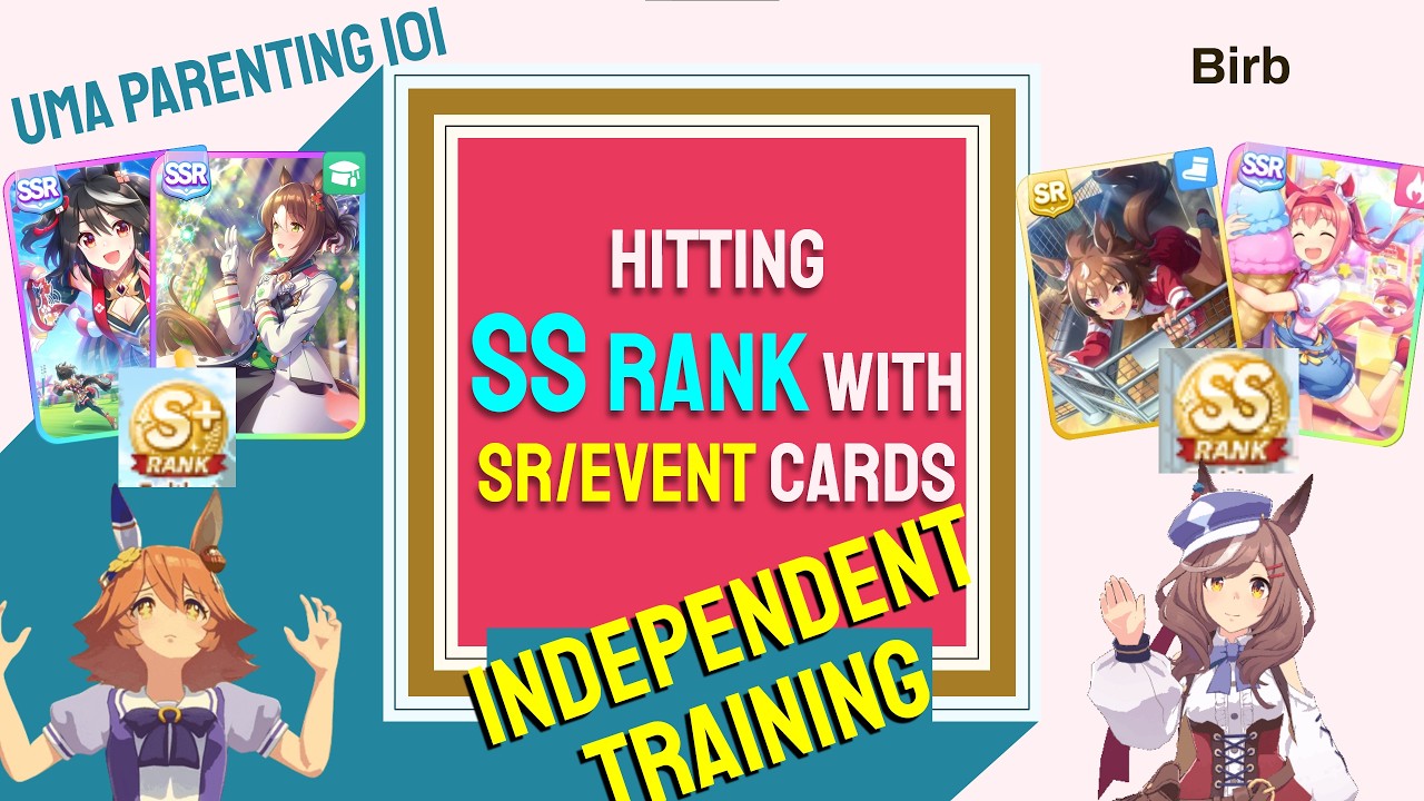 FREE Cards I Use for Independent Training | Umamusume Parenting 101