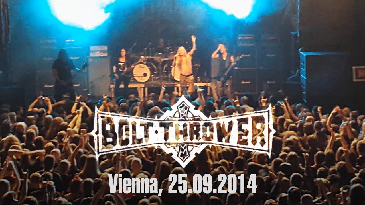 BOLT THROWER - Live in Vienna / Arena Wien / 25.09.2014