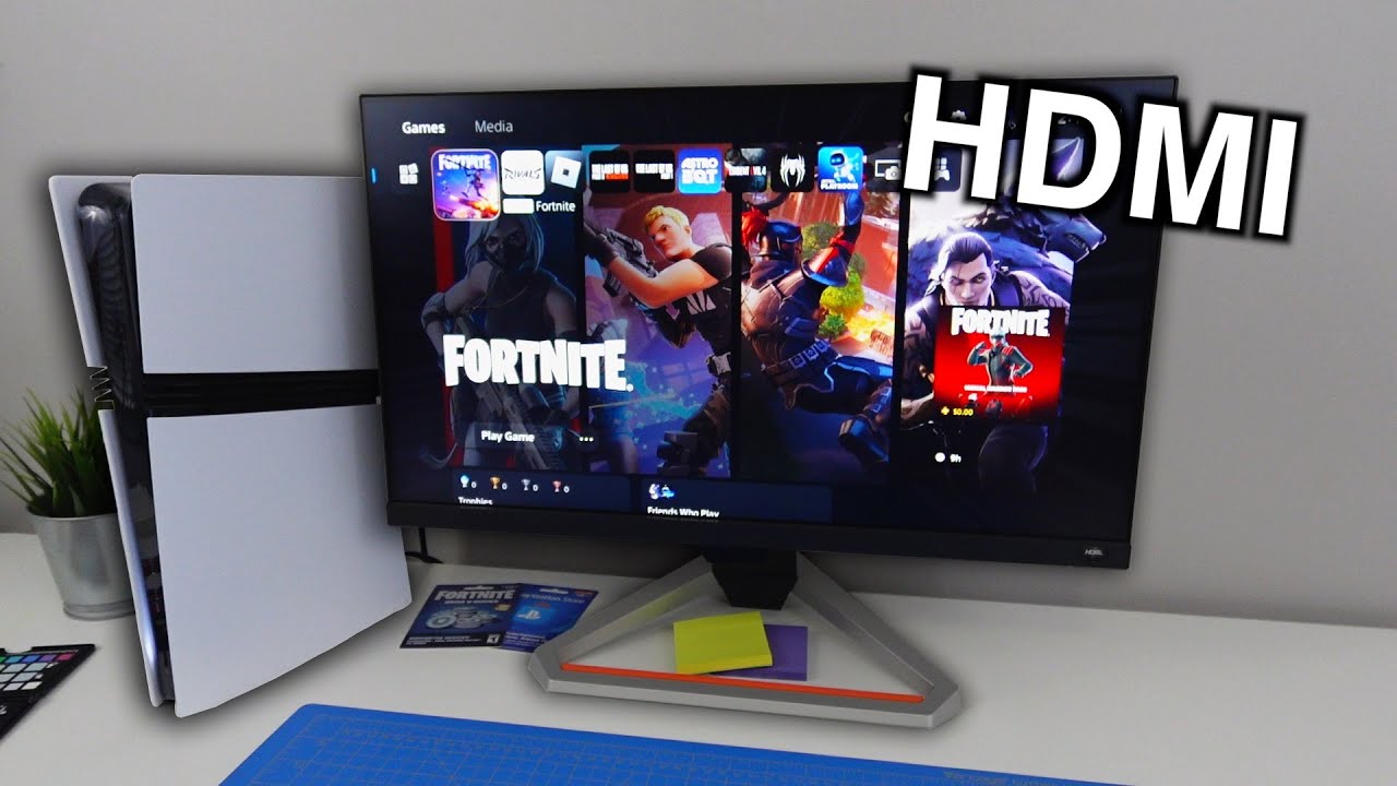 Как подключить PS5 к монитору (простой способ)