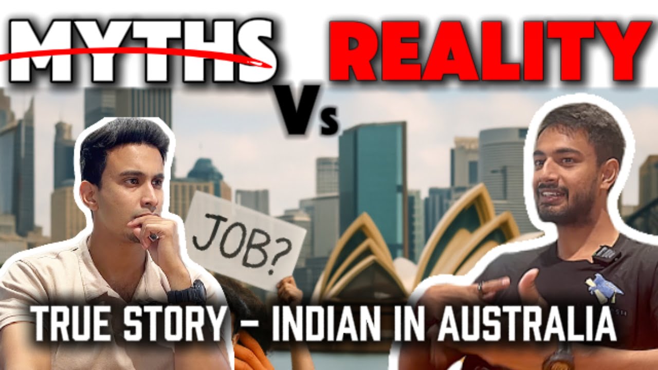 MYTH vs REALITY!! - Life of an Indian in Australia  @Internash