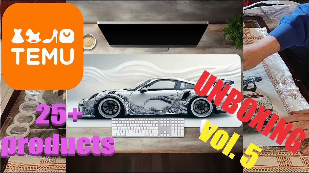TEMU Mega Unboxing vol. 5 (25+ products) - UNBOXING