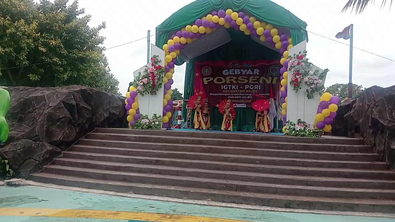DUTA TARI FROM TKN RAJAWALI - RAJEG ASRI Dalam acara GEBYAR PORSENI IGTKI &PGRI Kecamatan Rajeg