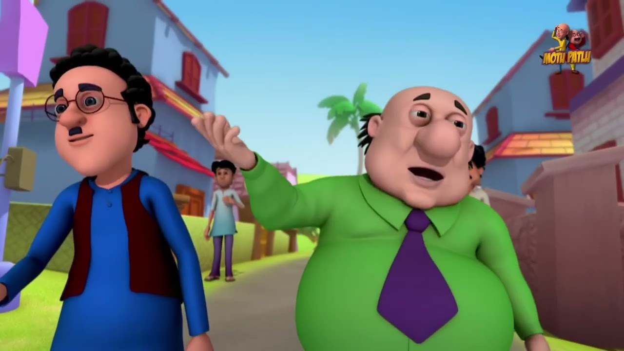 Motu का बिछड़ा भाई डाकू कुबेर अगया Furfuri Nagar मे | Motu-Patlu