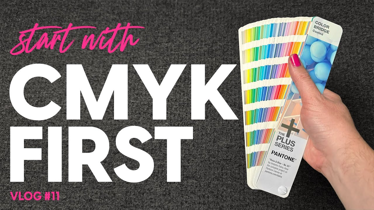 Start any brand design with CMYK print colours first