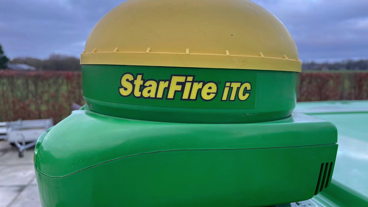 Last day AutoTrac steering with John Deere Starfire ITC GPS Receiver on (SF1/SF2 signal correction)