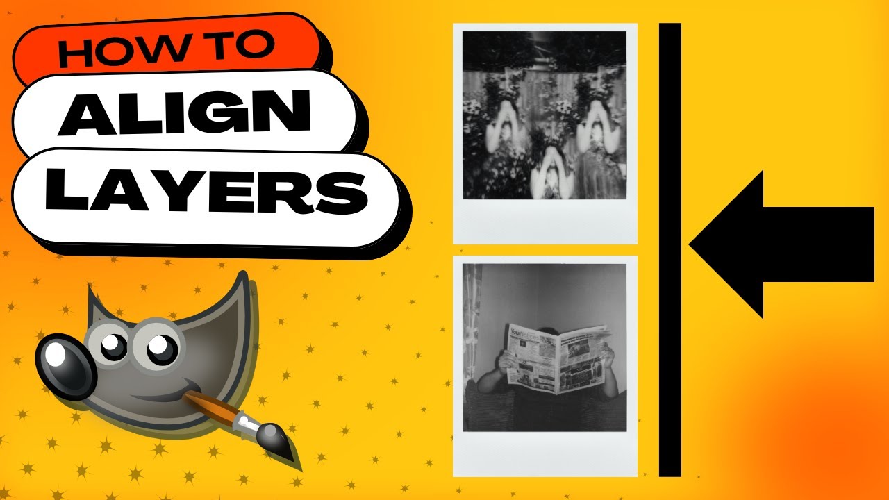 How to Easily Align Layers in GIMP  (Alignment Tools)