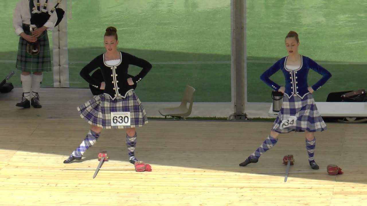 Cowal 2015 - Friday adult Sword dance - Rebecca Thow,