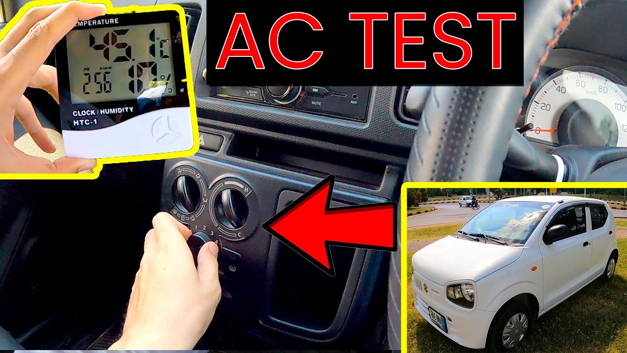Suzuki Alto VXR 2021 - AC Cooling & Performance TEST