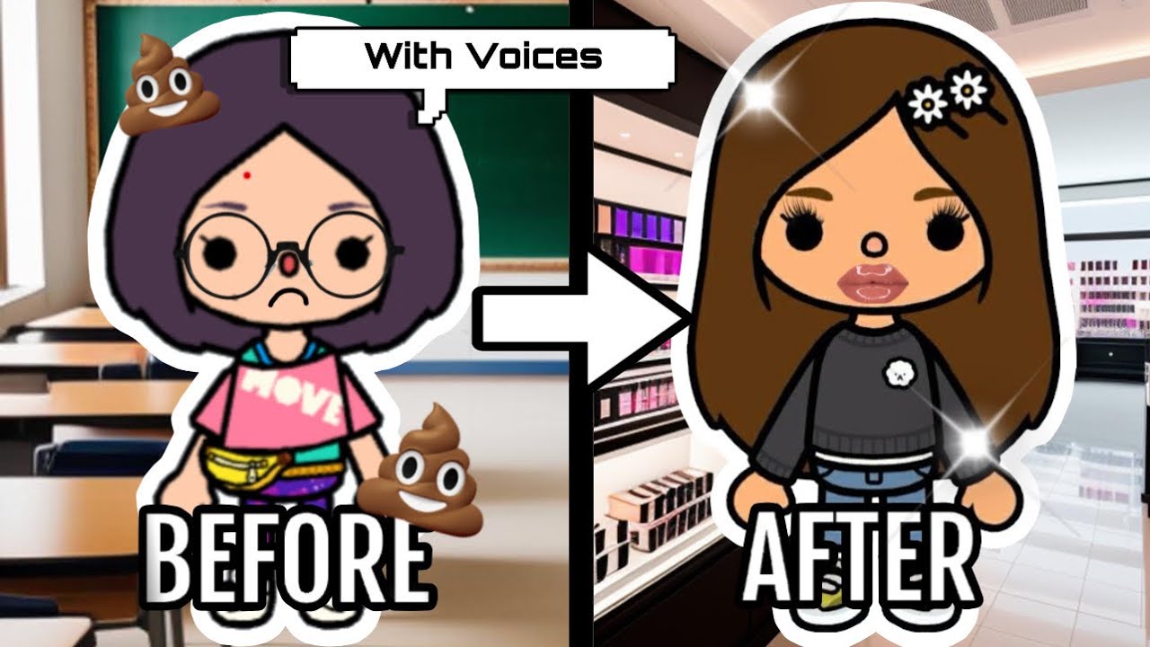 Glow Up 🌟💕 Toca Shimmer 🌟💕 WITH VOICES