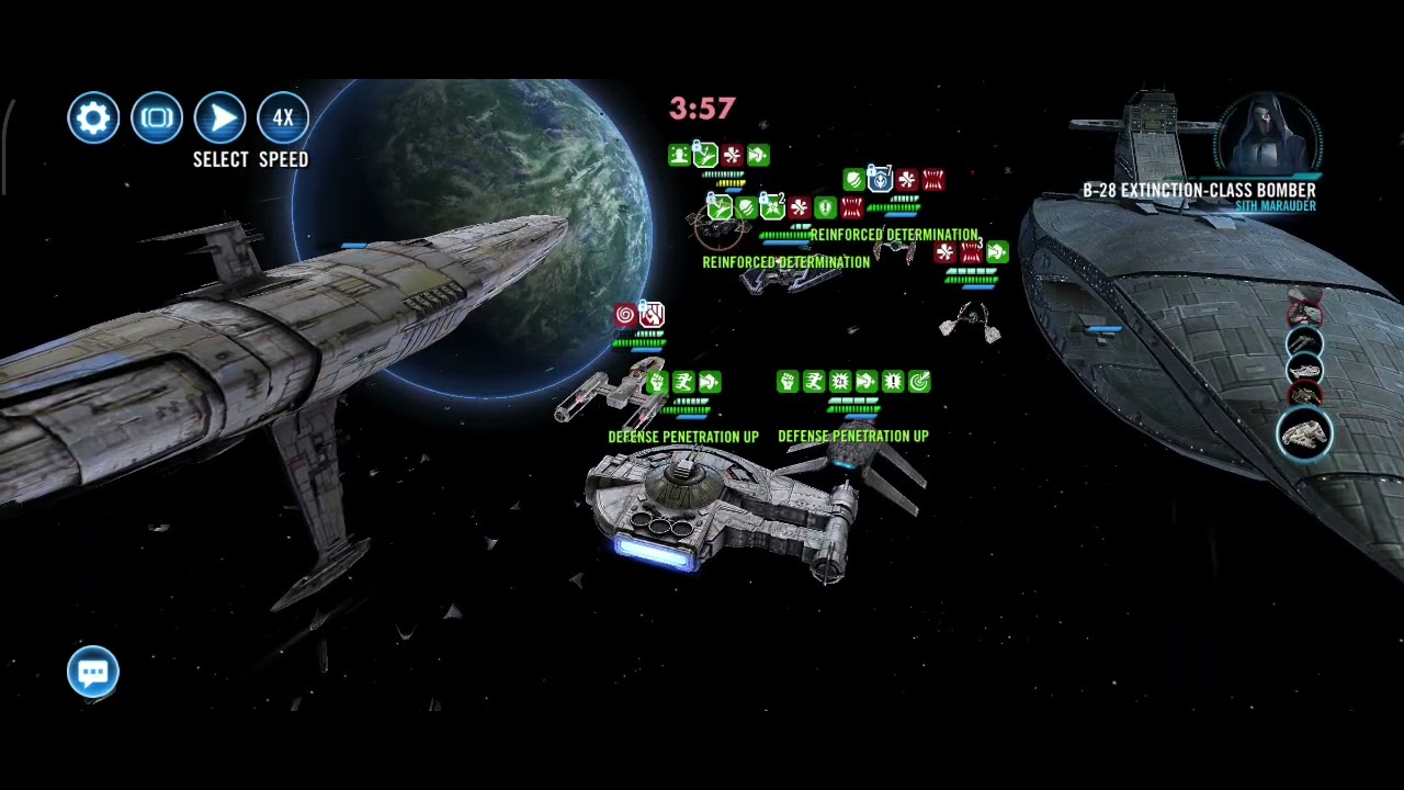 Profundity vs Leviathan, fleet arena, using turtle (rogue one ship)