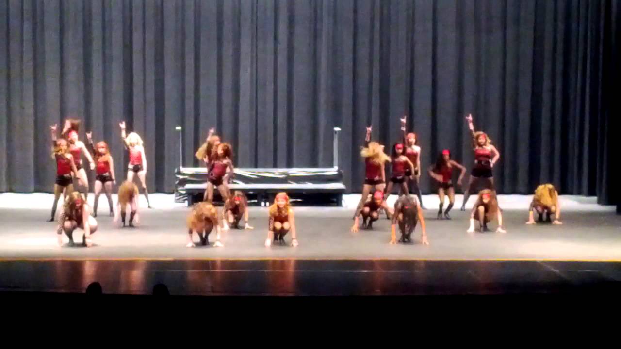 Miss Kelley's Jazz competition team
