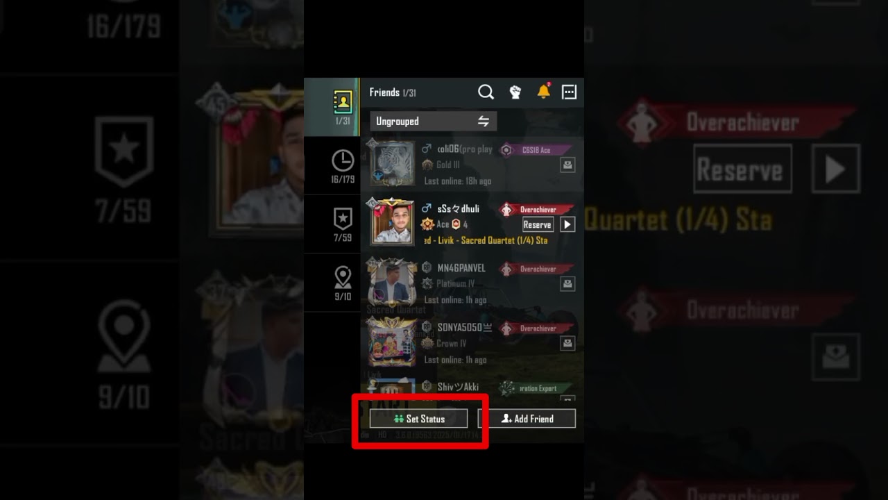 HOW TO ENABLE DO NOT DISTURB IN PUBG MOBILE OFF FRIEND'S INVITATION IN BGMI