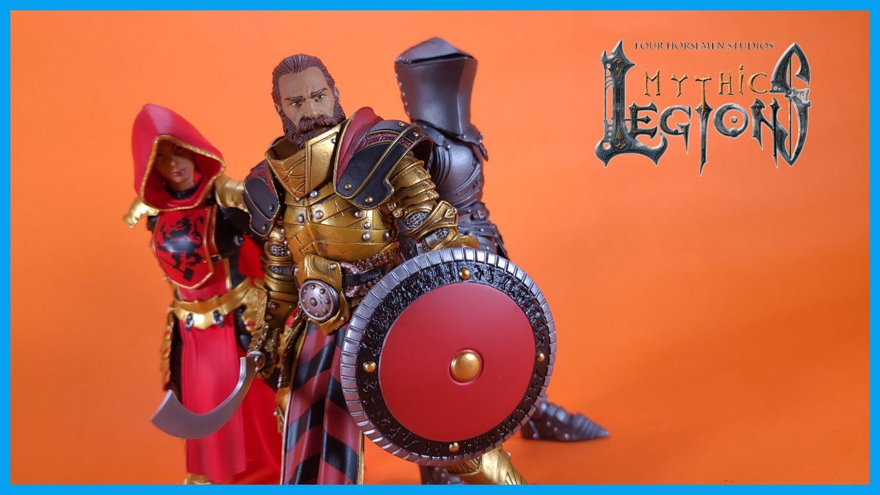 Four Horsemen Studios Mythic Legions Arethyr Wave MAGNUS Action Figure Review