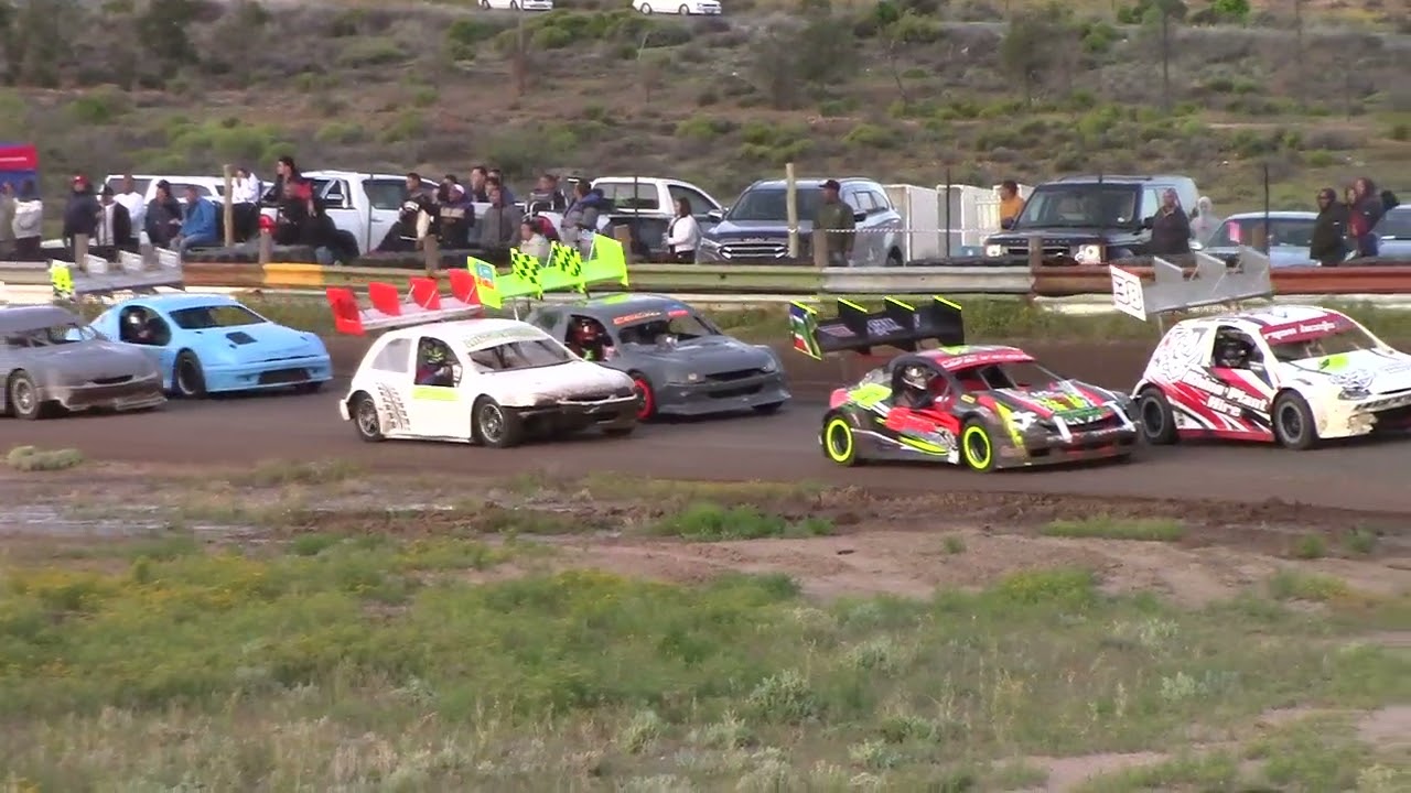 Namaqualand Oval Track Springbok SA - Hotrods -  Heat 2 - 16.9.23